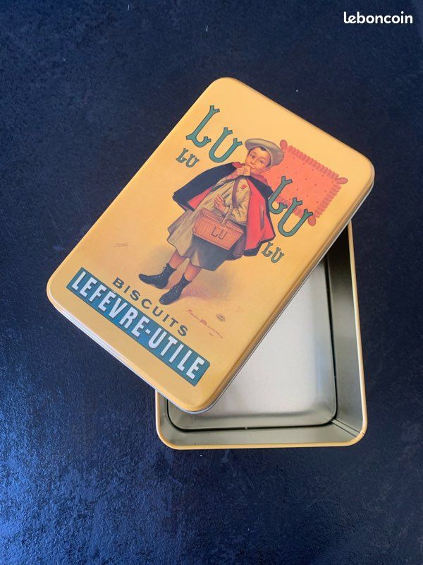 Boîte à gâteaux authentique rétro LU (image 1)