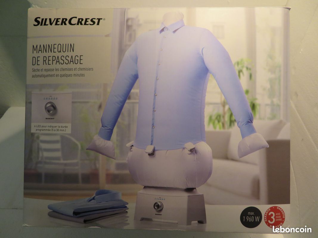 NEUF Mannequin repassage facile silvercrest Électroménager
