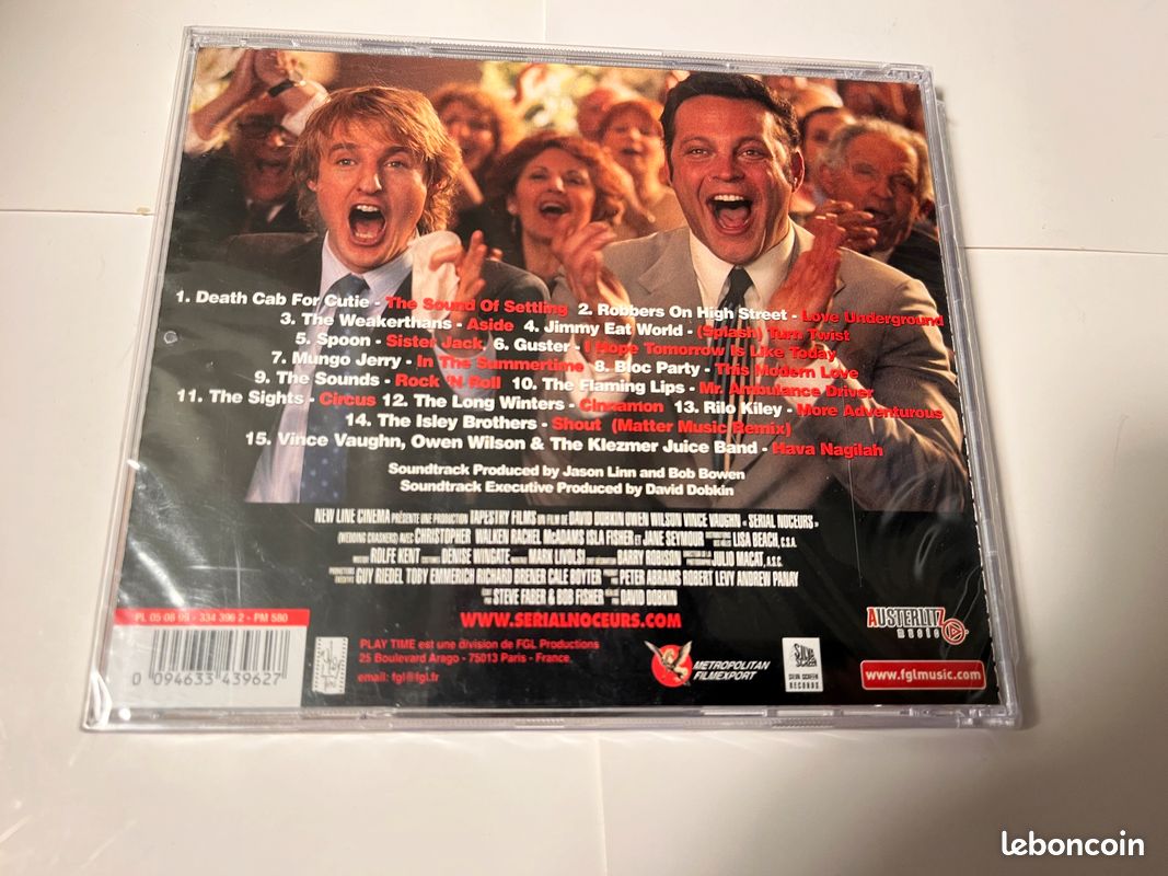 Serial Noceurs (Bande Originale Du Film) CD, Compilation (image 2)