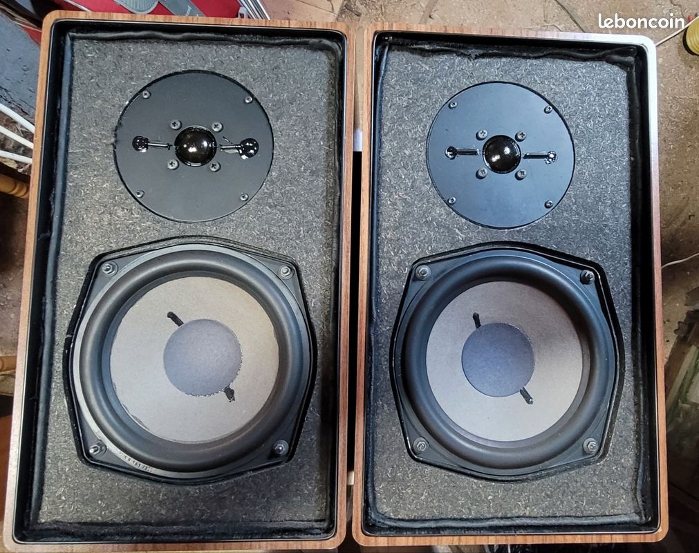 Enceintes Grundig HiFi Box 550B – Occasion Vintage
