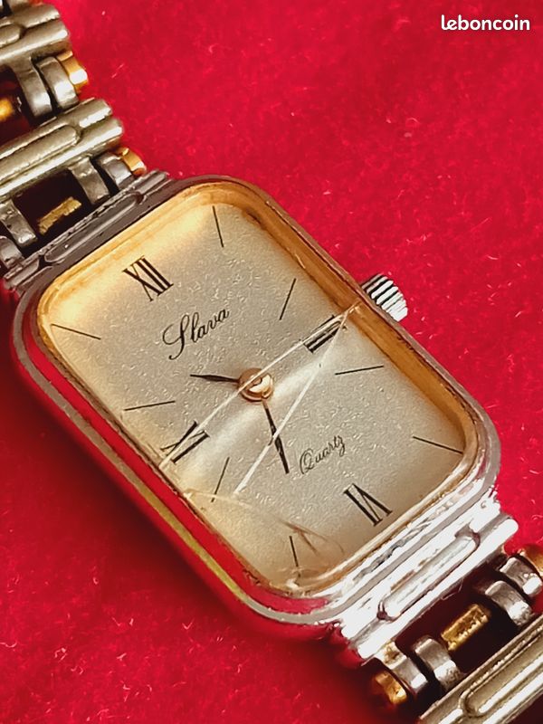 Montre femme Slava vintage soviétique à quartz Fonctionnelle