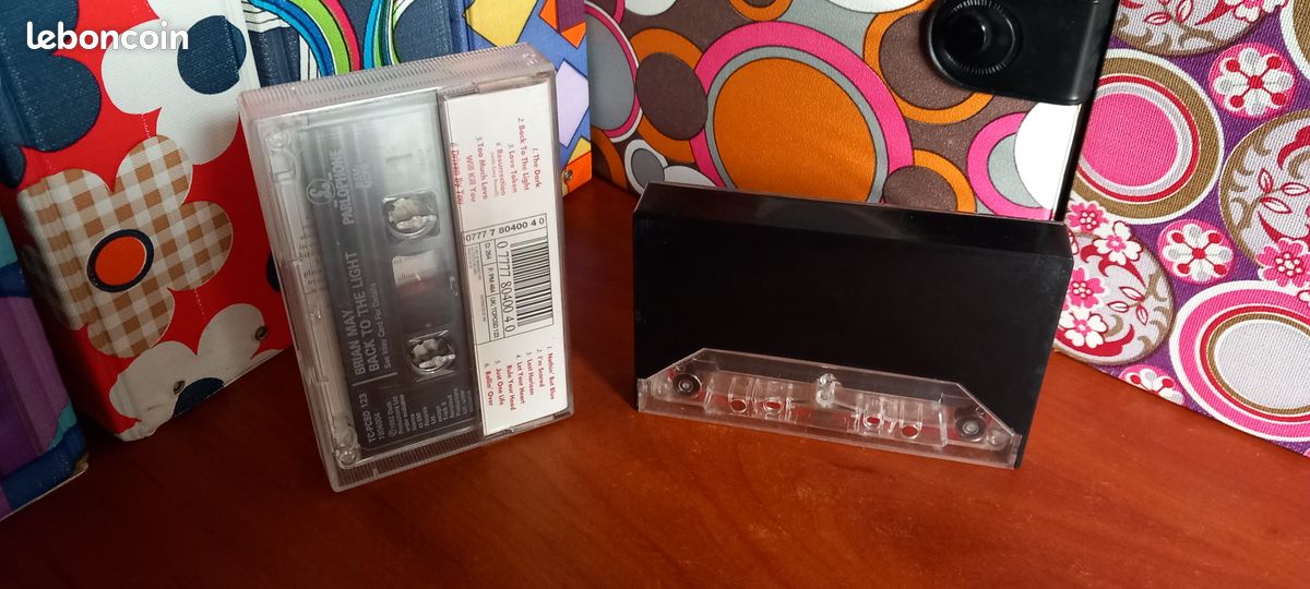 2 Cassettes audio vintage. Queen - Brian May. Testées (image 2)