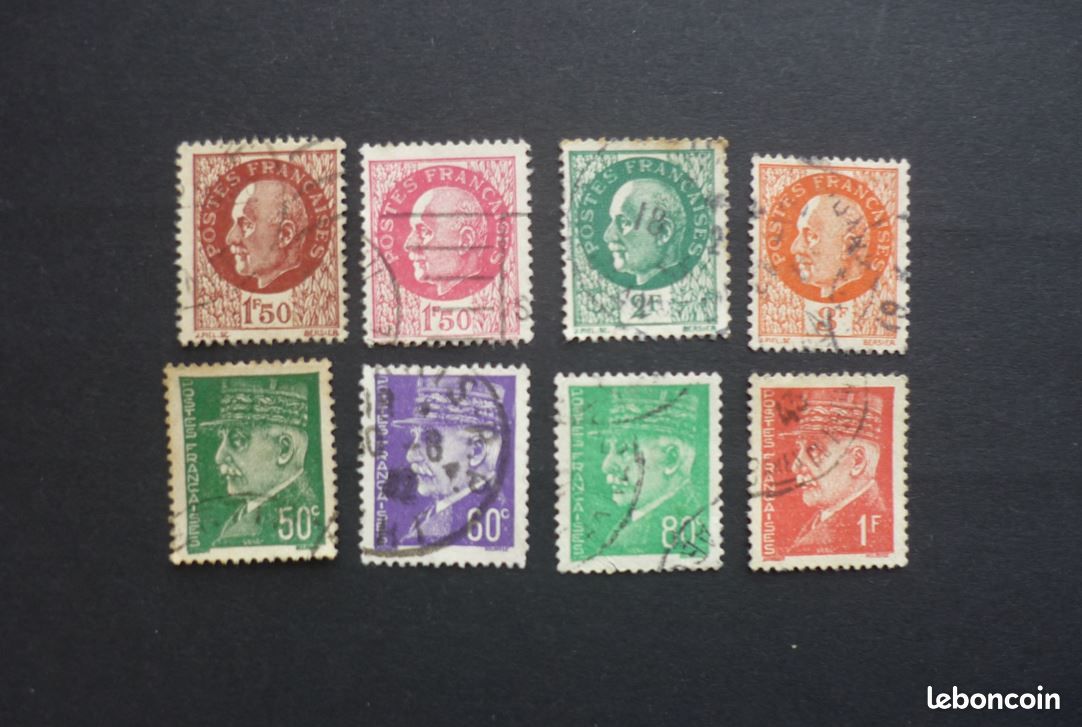 Bloc De Timbres Pétain - Philatélie - Format Bloc