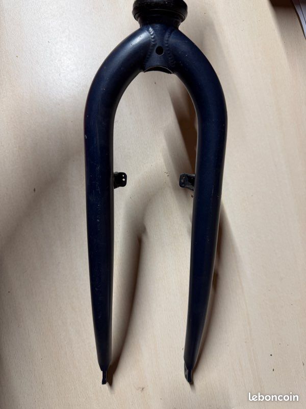 Fourche Rigide Vintage Ammaco Acier Chromé - 26 Pouces, Filetée 1 1/8, Pour VTT 1994