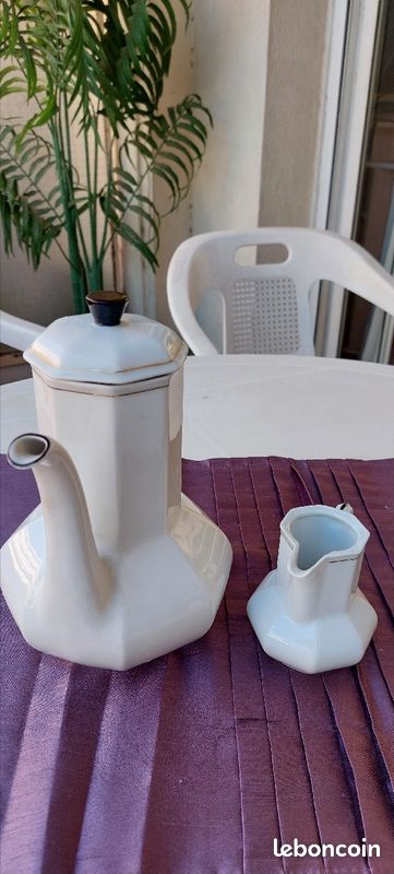 Théière et pot au lait porcelaine de Bavière (image 2)