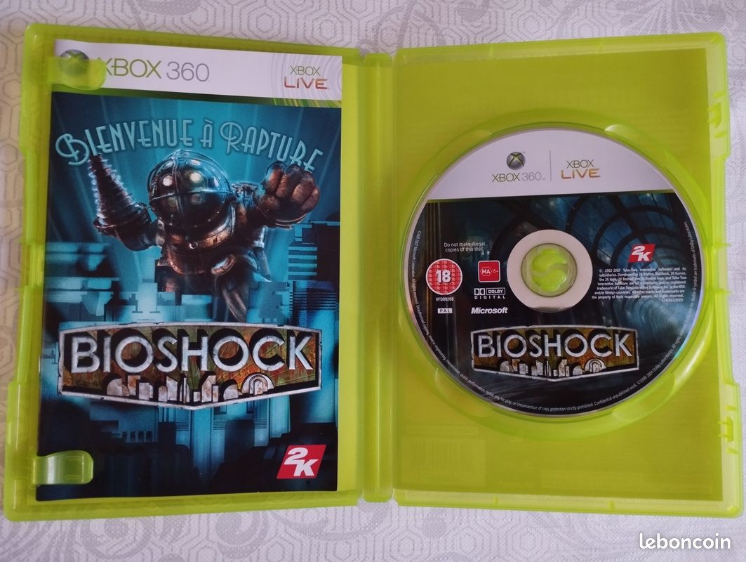Jeu XBOX 360 BIOSHOCK 1 (image 3)