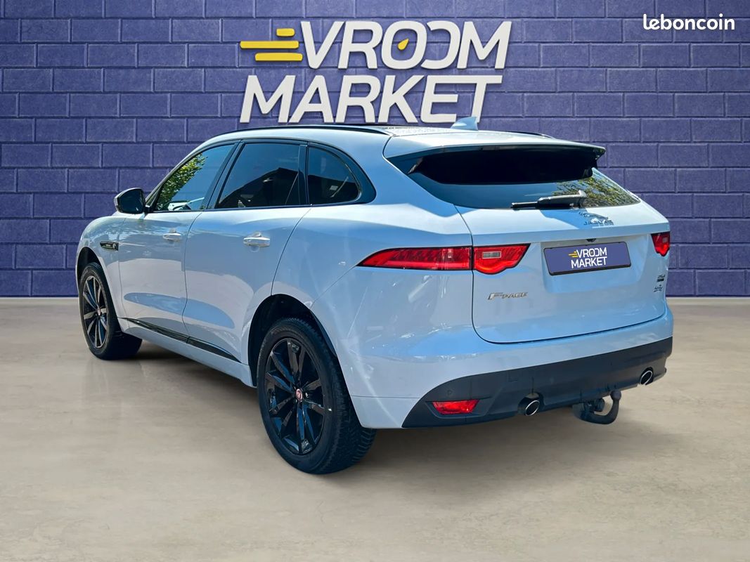 JAGUAR F-Pace 2.0 D 240ch R-Sport - 2018 - 95 000 km - Suivi complet - Attelage (image 2)