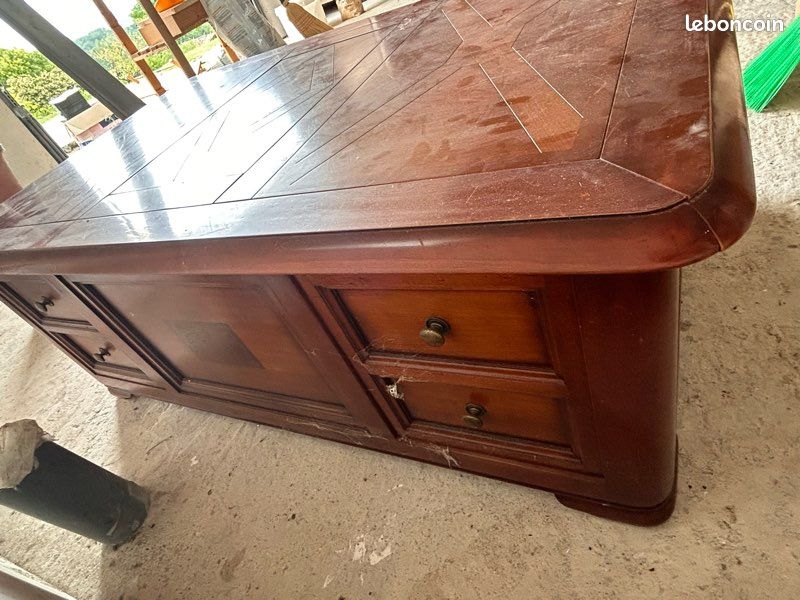 Table basse en merisier (image 4)