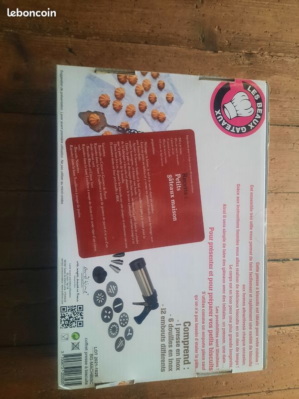 Coffret presse à biscuits avec accessoires (image 2)