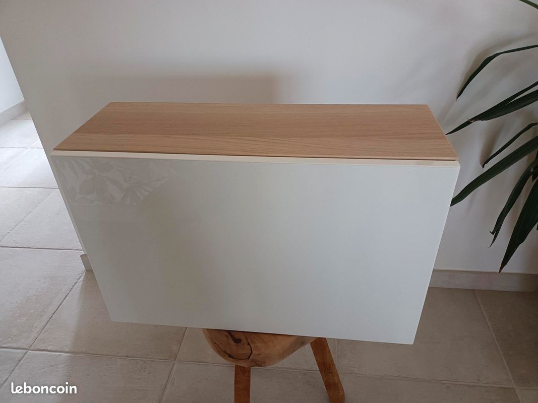 Meuble de rangement suspendu de salle de bain - neuf (image 1)