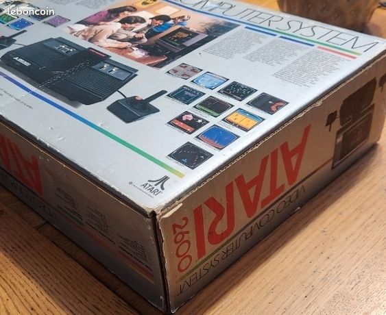 Atari 2600 - Console avec jeux - Dans la boîte d'origine - Catawiki