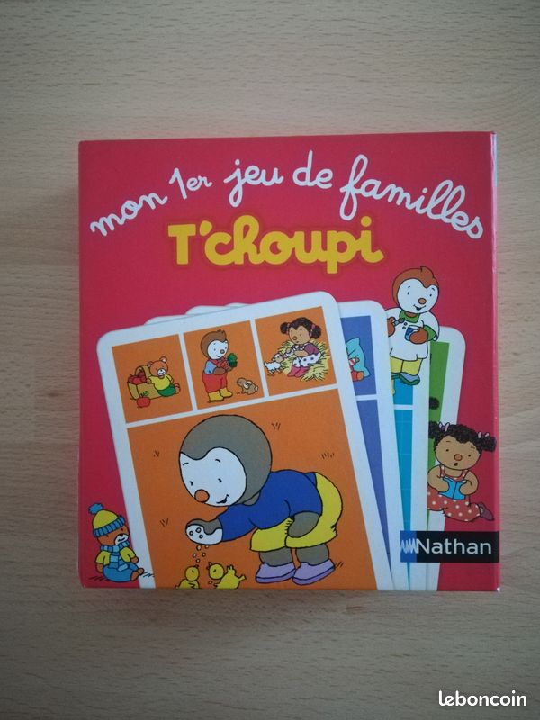 Jeu des 7 familles T'choupi (image 1)