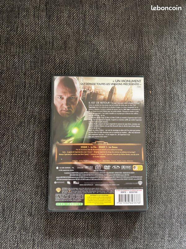 Superman Returns DVD collector double DVD (image 3)