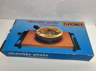 Chauffe-plats à accumulation CHROMEX vintage art