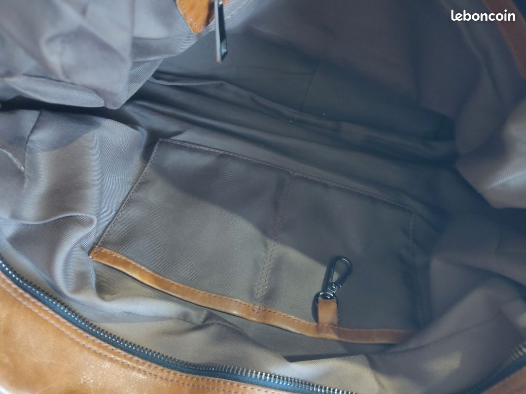 Sacoche cuir Minelli vintage (image 5)
