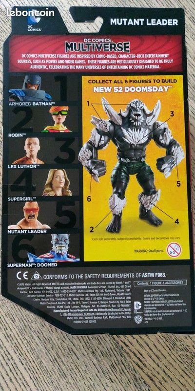 Chef des mutants de l'univers de Batman NEUF (image 2)
