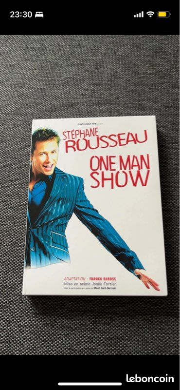 Double DVD Stéphane Rousseau one man show (image 1)