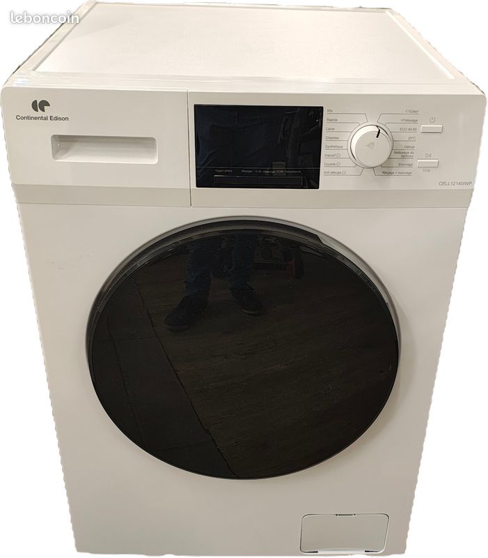 Lave linge Machine à laver CONTINENTAL EDISON CELL121401WP GARANTIE 2 ANS JAMAIS SERVI (image 1)