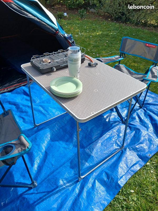 ANCIENNE POPOTE CAMPING en aluminium marque LA HUTTE années 60 EUR 30