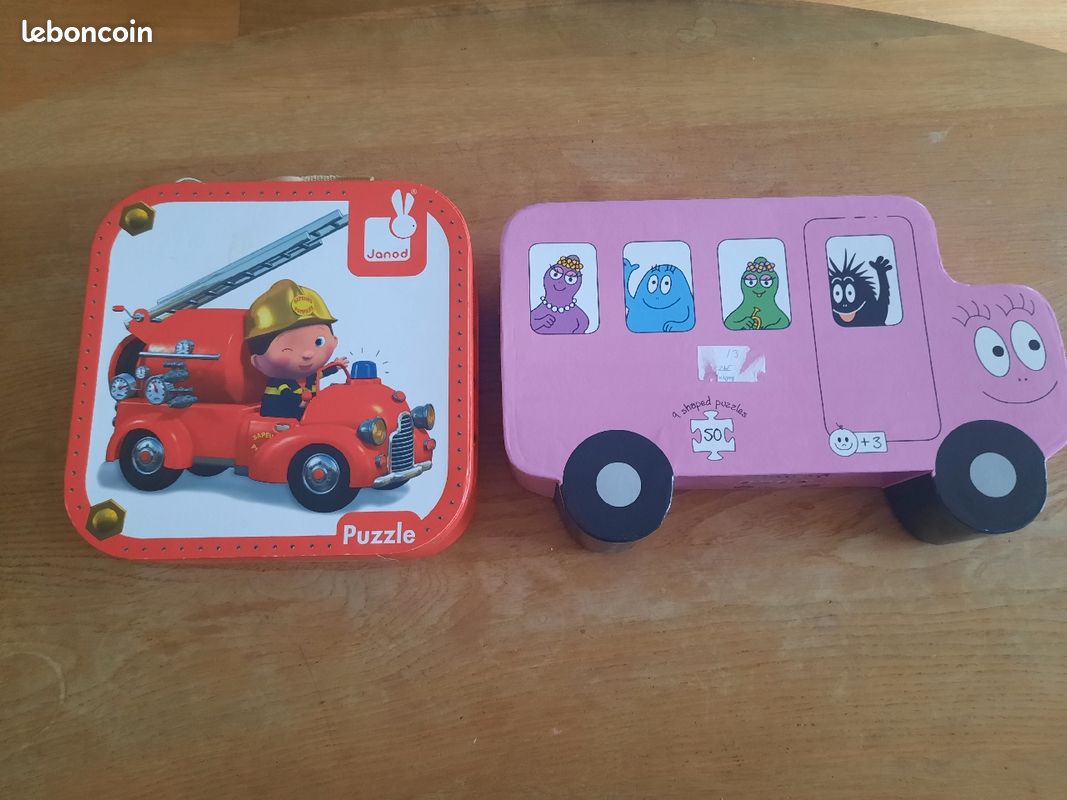 Lot de 2 puzzle enfant (image 1)