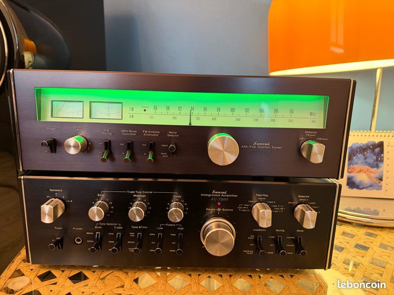 Tuner AM/FM Sansui TU 7900 - Noir, Bon état