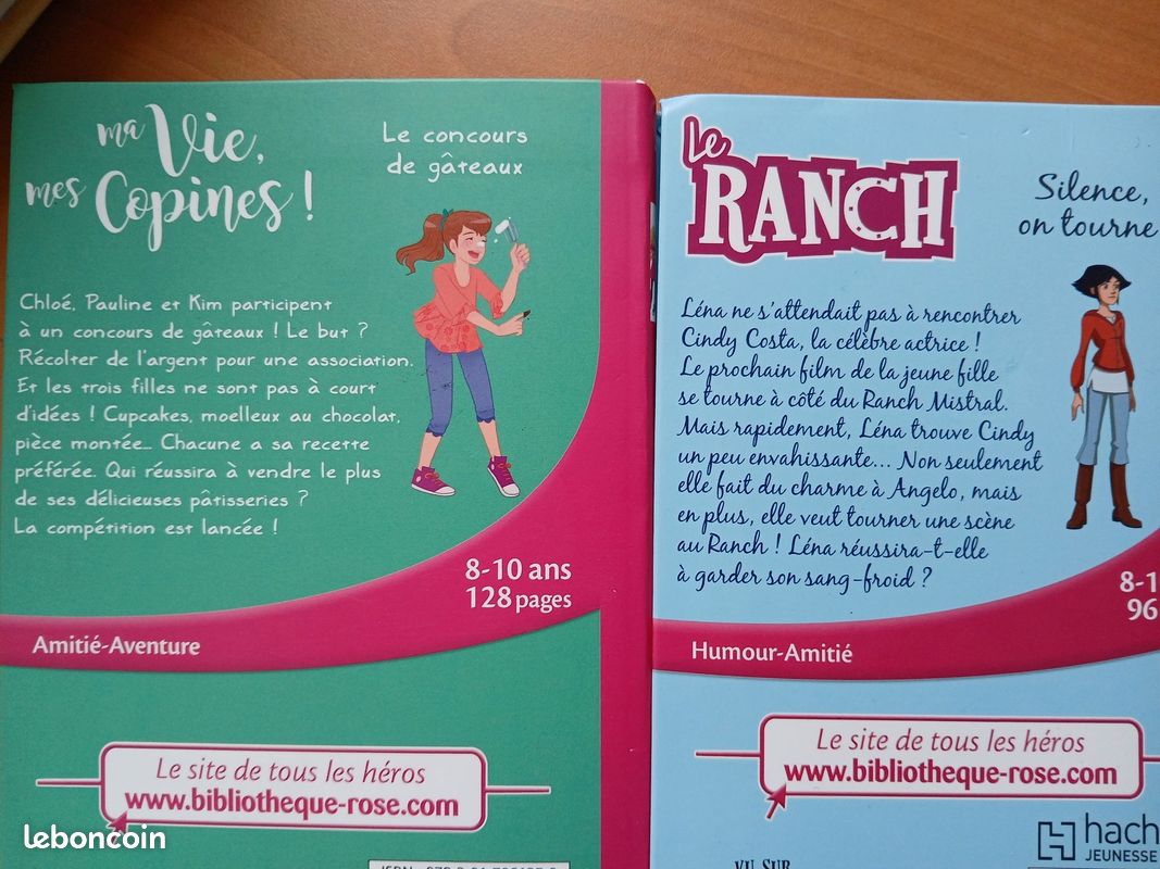 Lot de 4 livres bibliothèque rose (image 3)