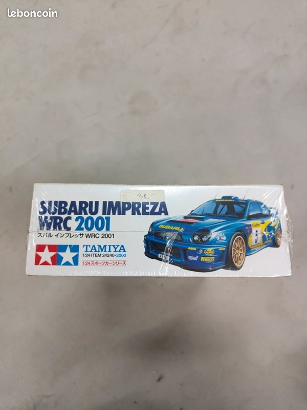 Tamiya 1/24 Subaru Impreza WRC 2001, Build as part of ISM Rally Car
