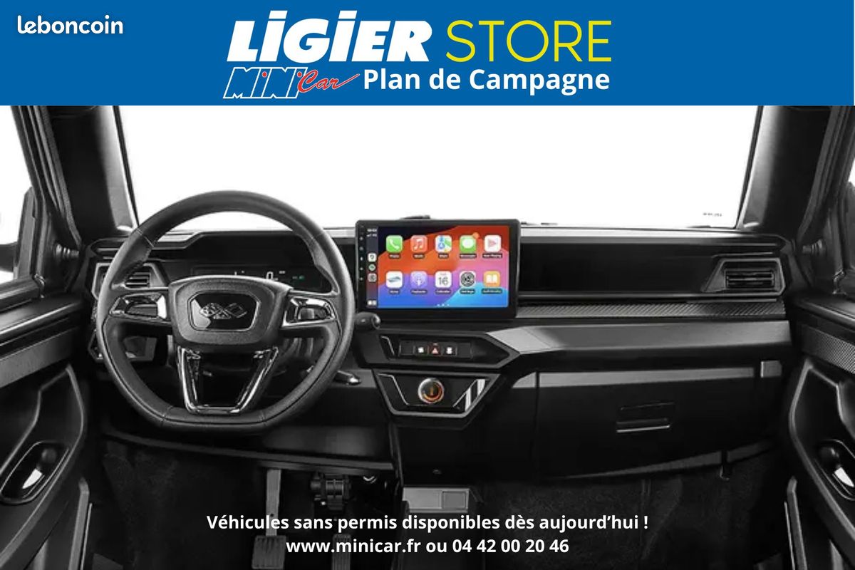 Voiture sans permis LIGIER JS50 Select Diesel Neuf (image 5)
