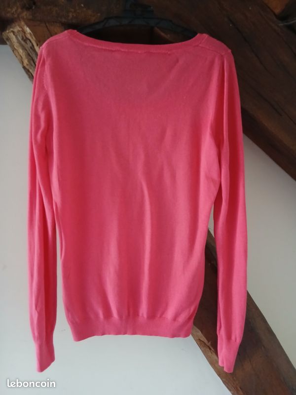Pull rose femme taille 36 (image 2)