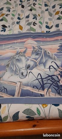 Drap De Cheval Dover Turnout Sheet - Taille 78 Pouces, Violet, Léger, Bon état