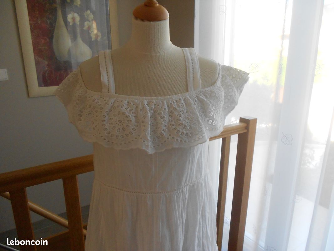 Robe blanche * Mango (image 1)