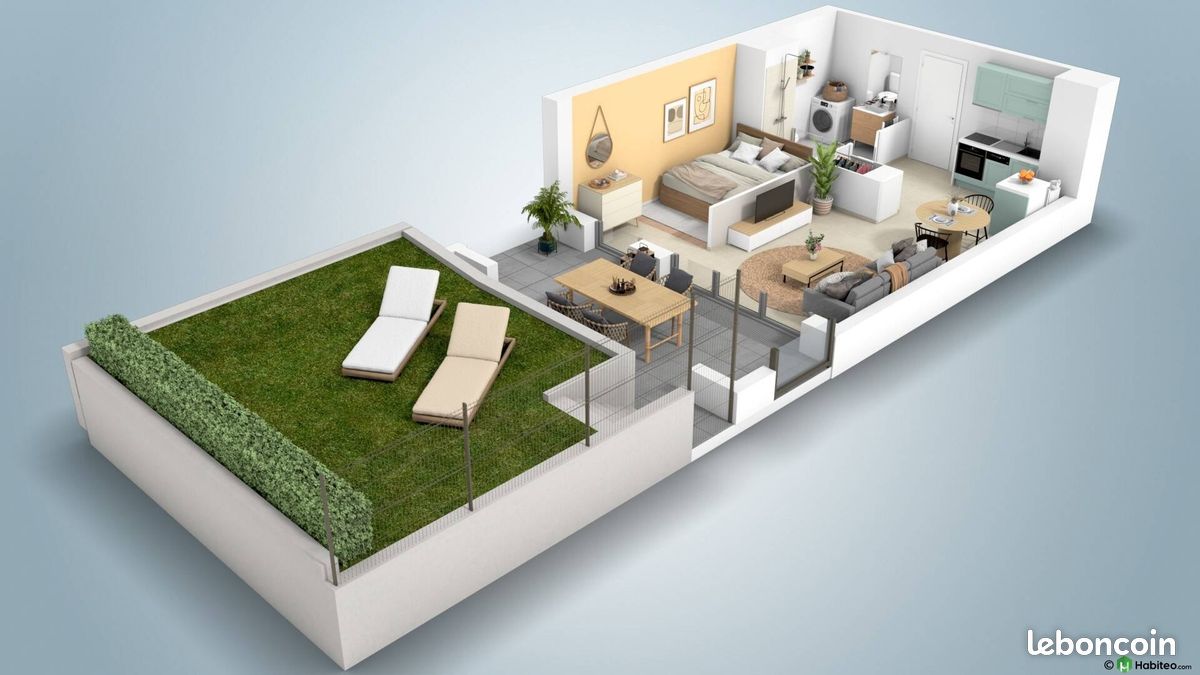 Appartement 2 pièces 39 m² · à Beauvais · 39 m² · 705 €