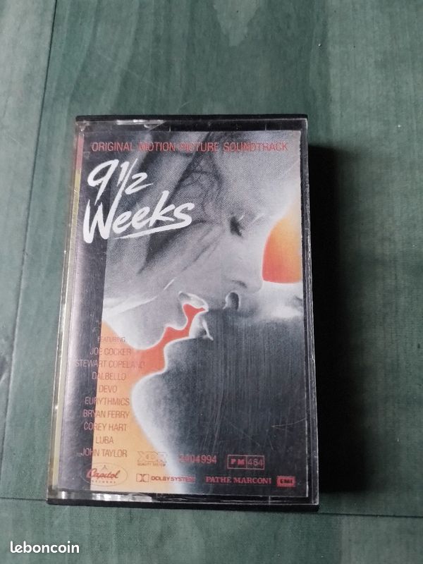 Cassette BO Film 9 semaines et demi (image 1)