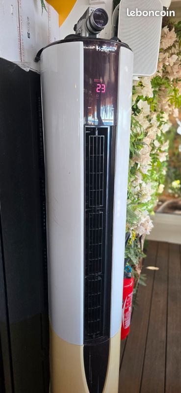 Climatisation Haier colonne réversible 7,2 kW / 8,9 kW – Avec groupe extérieur (image 2)
