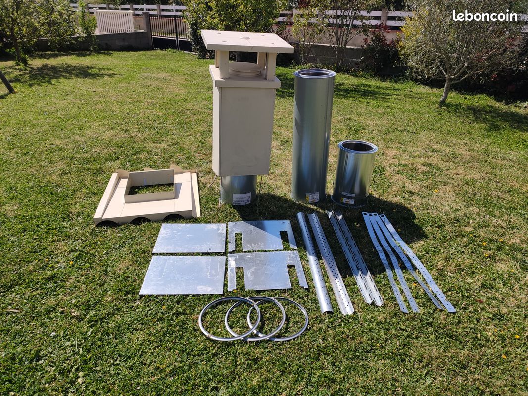 Sortie de toit cheminée Tradinov, conduits et accessoires POUJOULAT (image 1)
