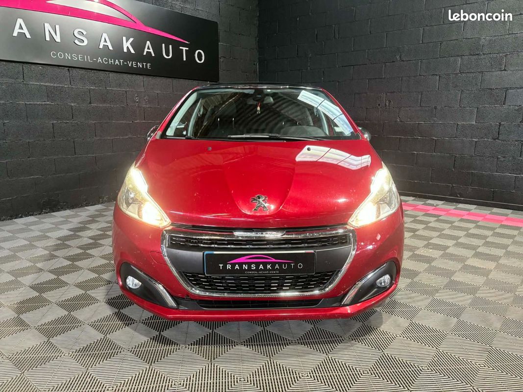 PEUGEOT 208 1.6 BlueHDi 100ch SS BVM5 Féline/2 eme Main/ Distri OK (image 4)