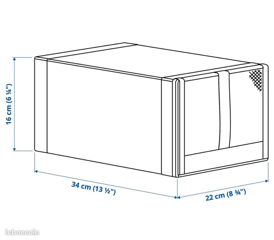 16 boîtes à chaussures ikea (image 4)
