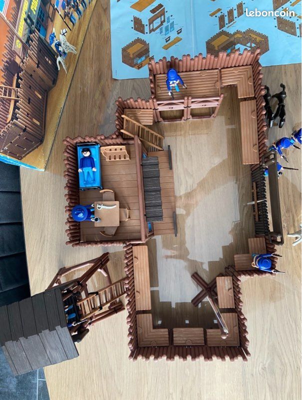 PLAYMOBIL 3773 Fort Bravo - Incomplet Avec Boite D'origine
