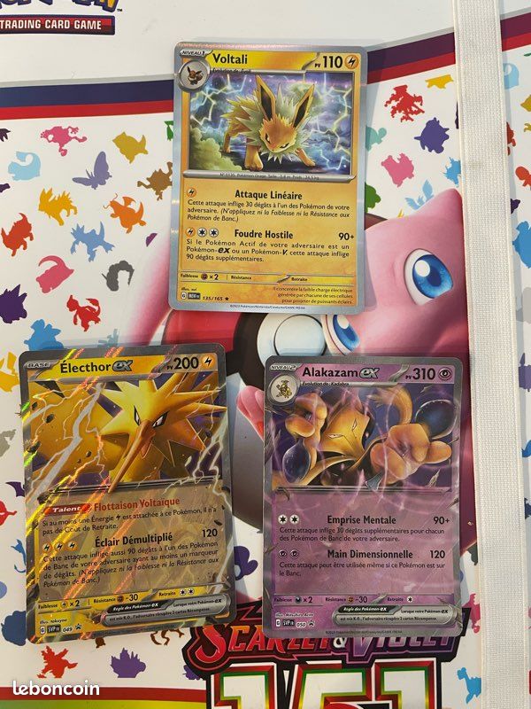 Lot Pokémon Mew 151 (image 3)