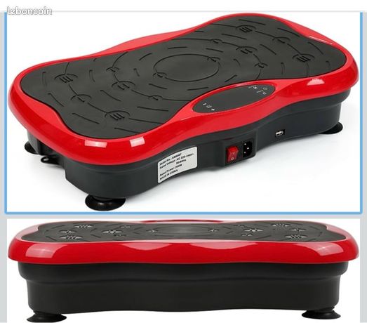 Plateforme Vibrante Oscillante - Pour Perte De Poids, Fitness - Bluetooth, Télécommande, 120 Kg Max