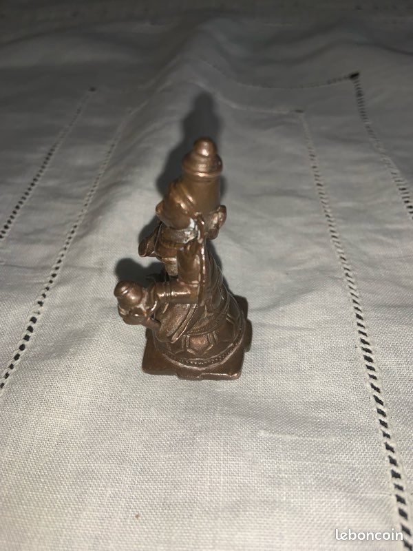 Ancien petit bronze divinité indienne (image 2)