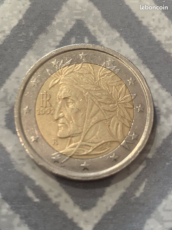 Pièce 2 Euros Italie 2002 - Circulation Courante - Collection