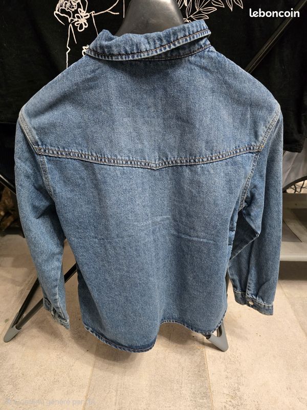 Chemise jean’s fille (image 3)