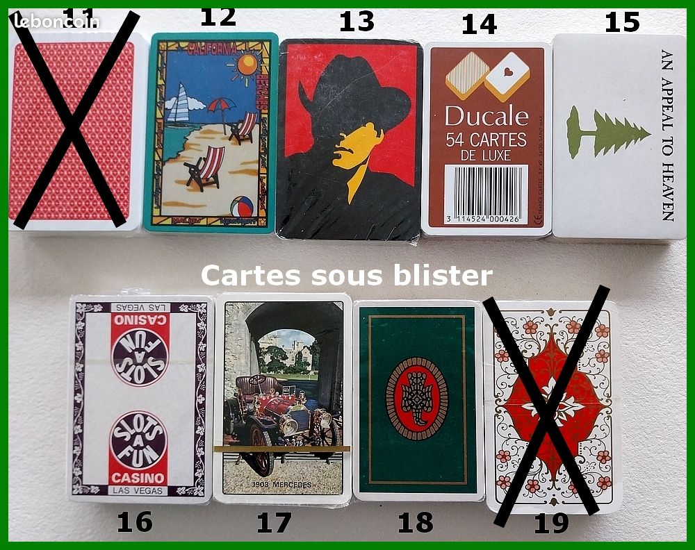Cartes à jouer à collectionner (image 2)
