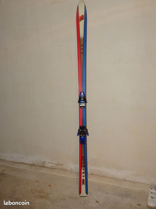 K2 Domain 169cm Ski + Marqueur 11 Fixations Hiver Neige Sport Extérieur