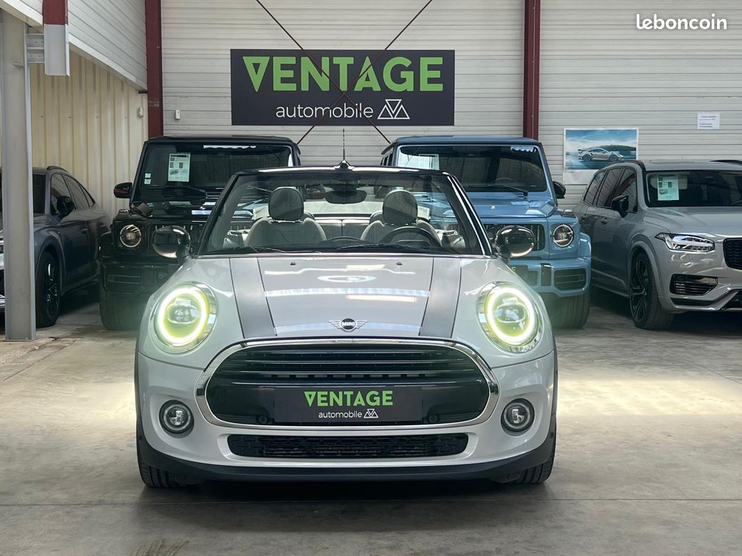 Mini cooper cabriolet 1.5l edition greenwich bva7 136 ch 1 ère main française tva récupérable (image 2)