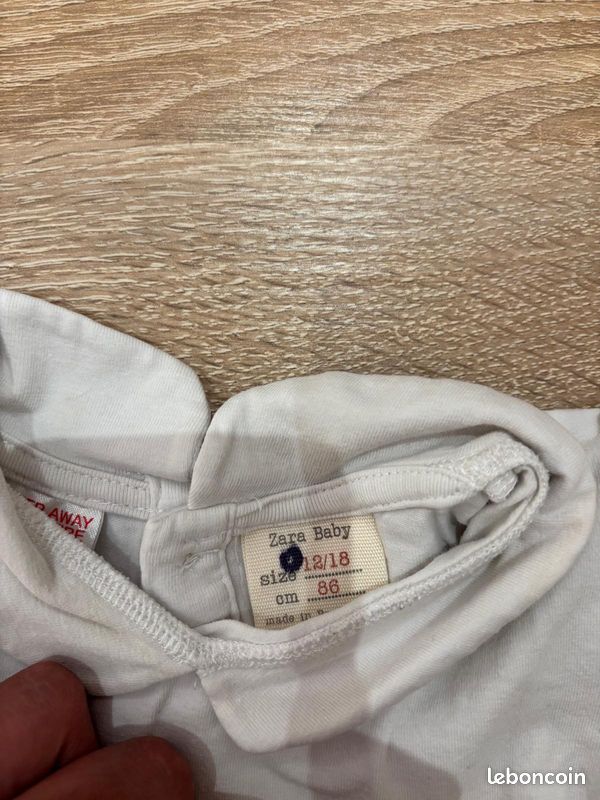Petit haut Zara baby 12-18 mois (image 2)