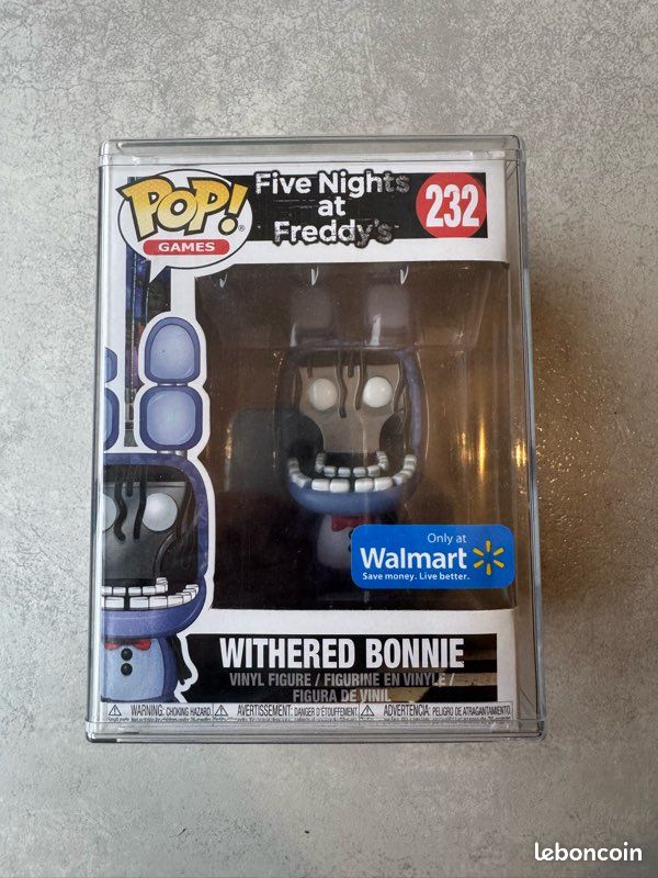 Pop Fnaf Withered Bonnie Pop Figure Funko Pop Withered Bonnie #232