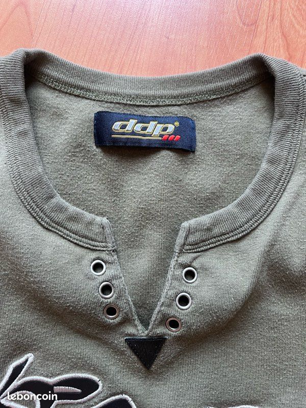 Bermuda gris militaire GAP Kids et T-shirt kaki DDP (image 3)