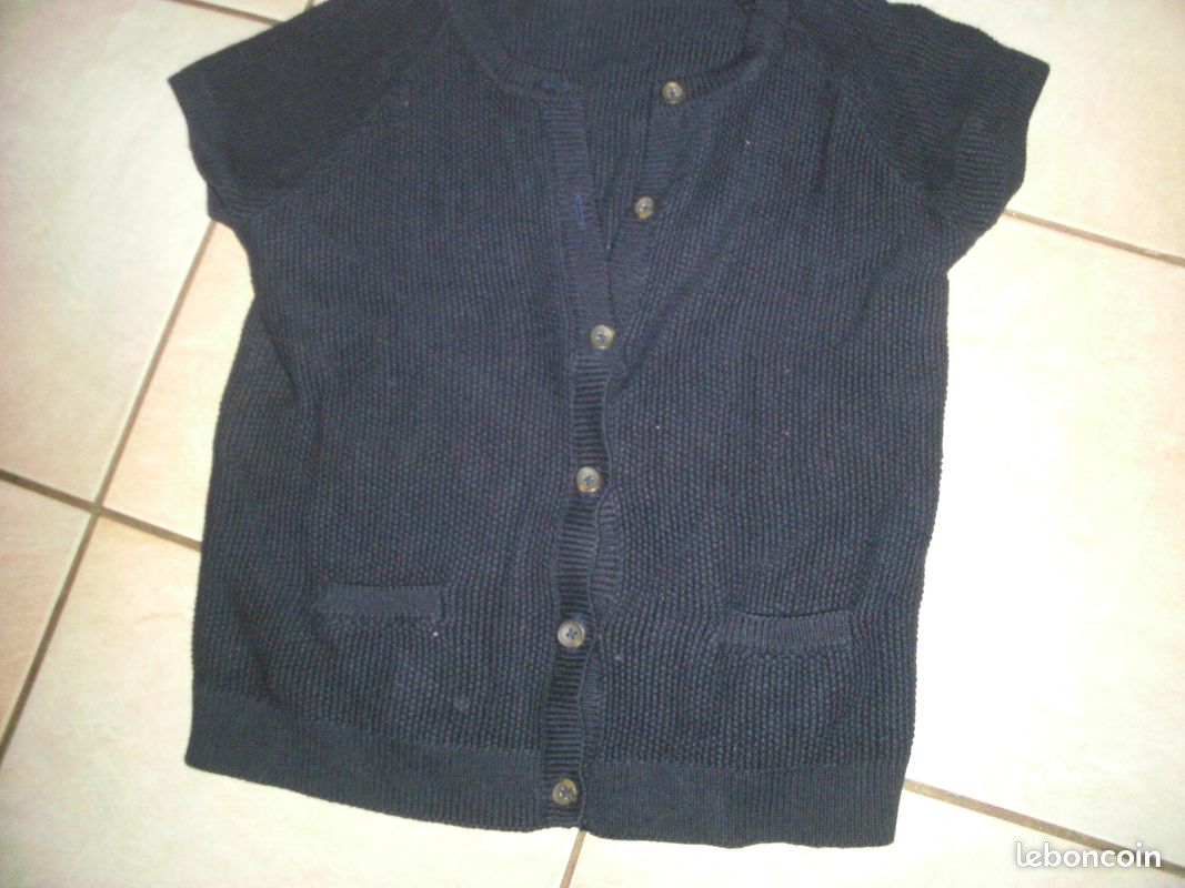 Gilet CFK short élastique été fille 14 ans (image 3)